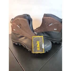 XPETI Men's SnowRider Zip Zipper Waterproof Winter Hiking Boots 10.5